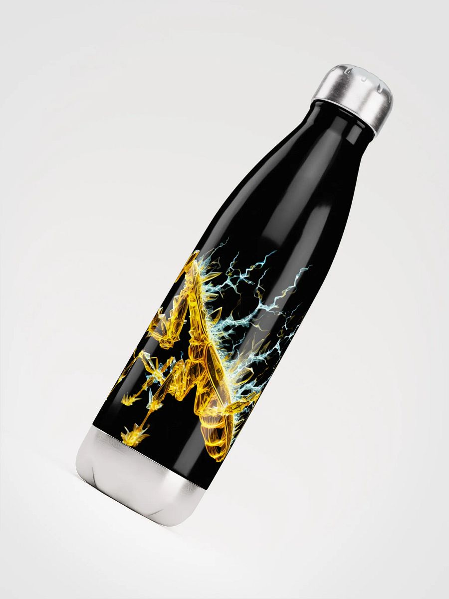 Electric Praying Mantis Stainless Steel Water Bottle product image (4)