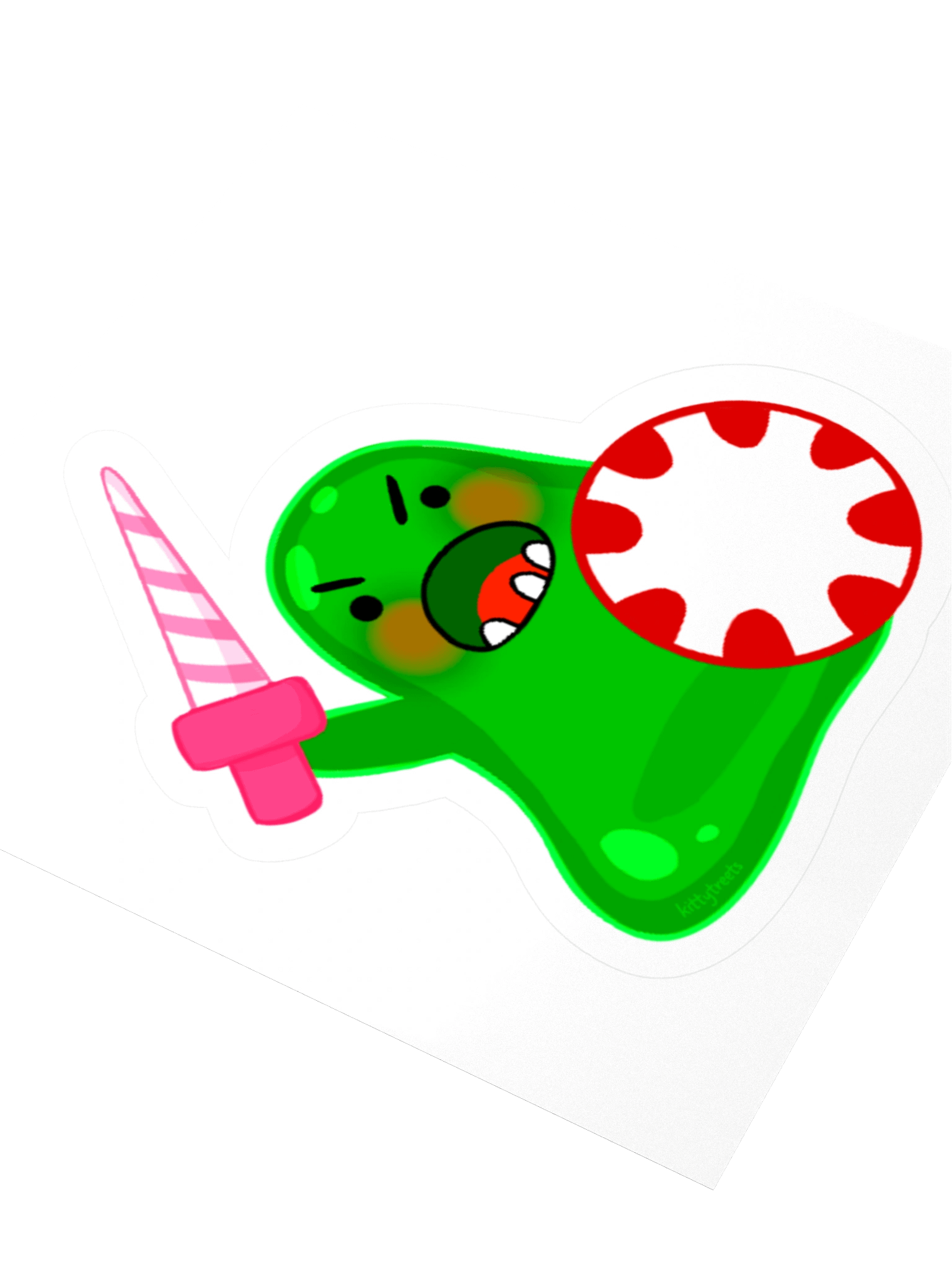 Slime + Candy - Blobby Raid Emote by Kittytreets product image (3)