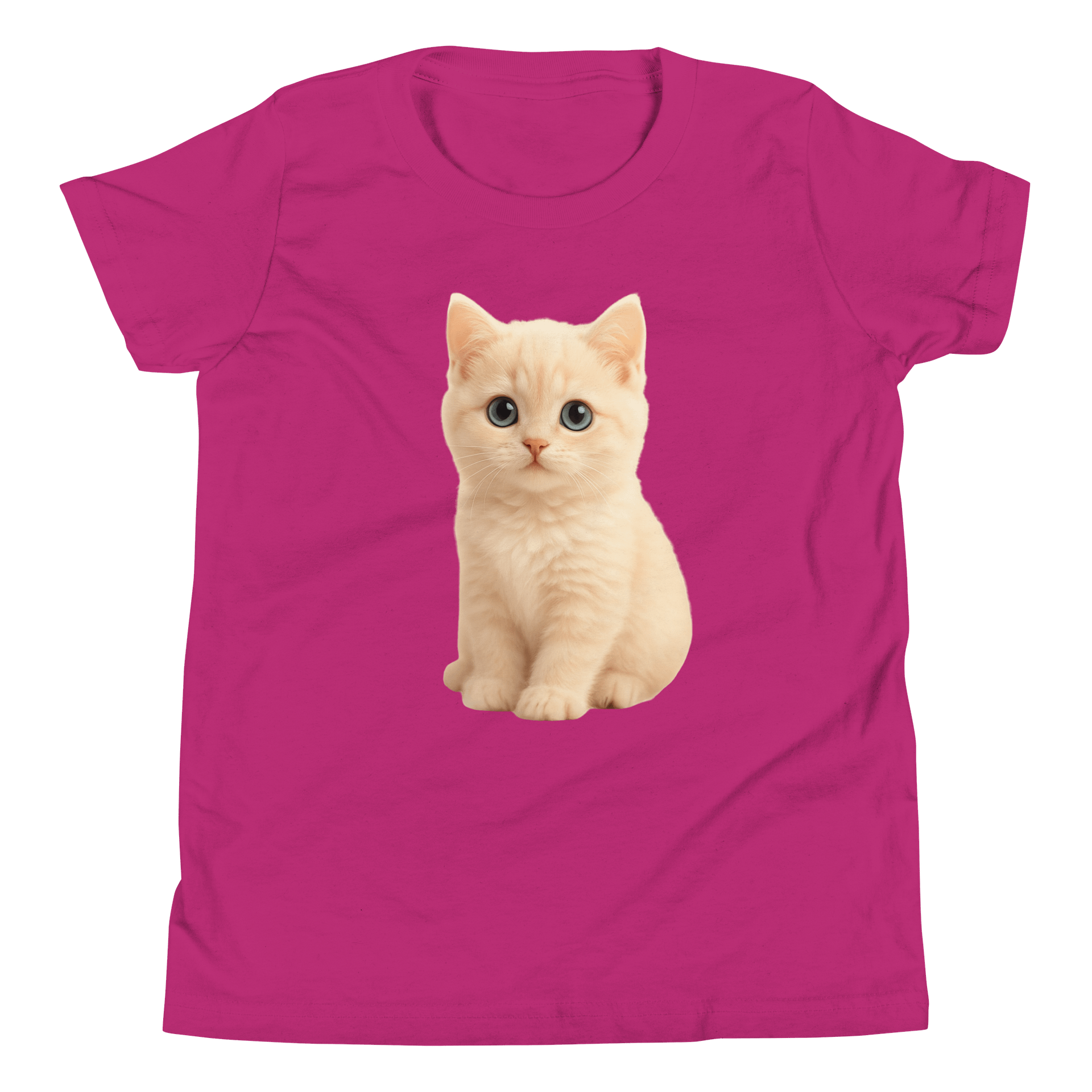 Cute Cat Shirt Pink product image (4)
