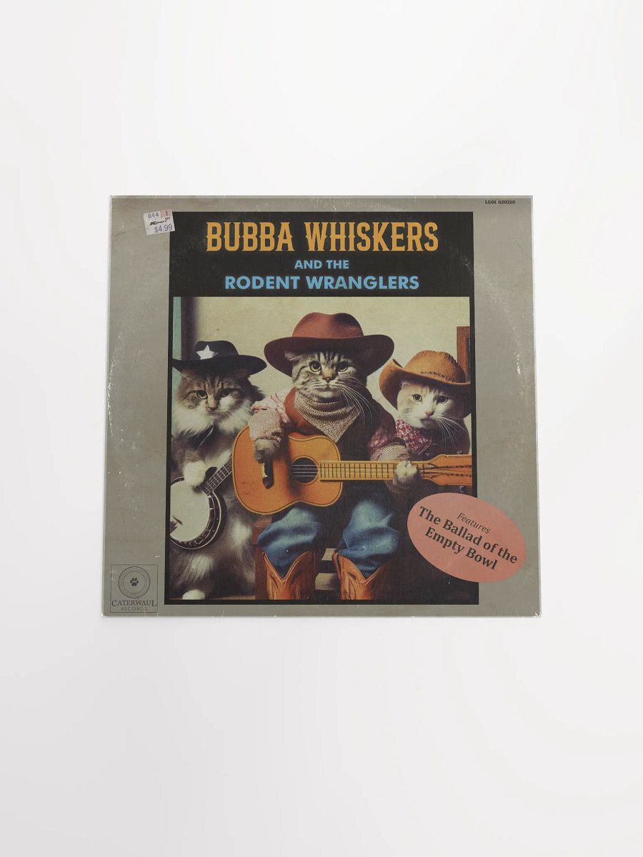 Bubba Whiskers poster - Album jacket (front) - 12