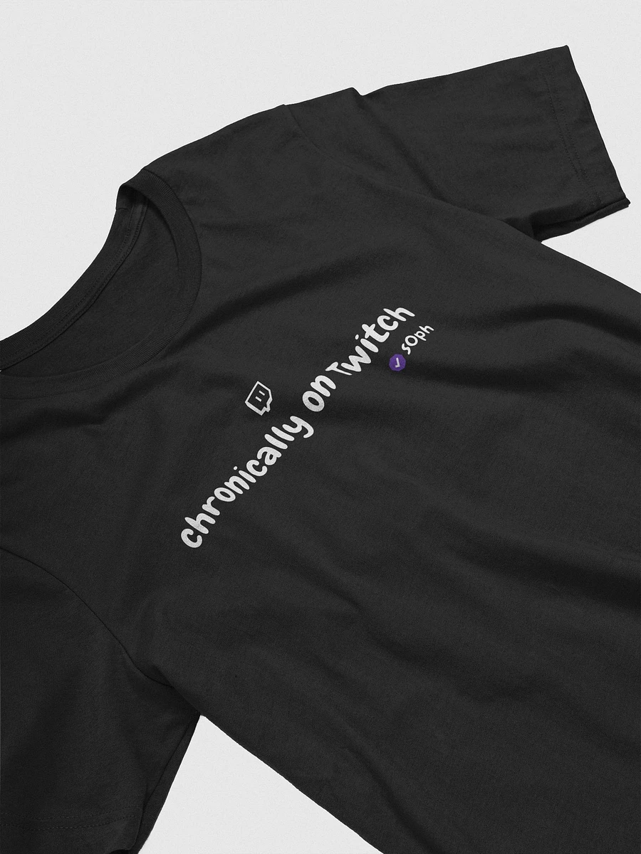 Chronically on Twitch Tee product image (4)