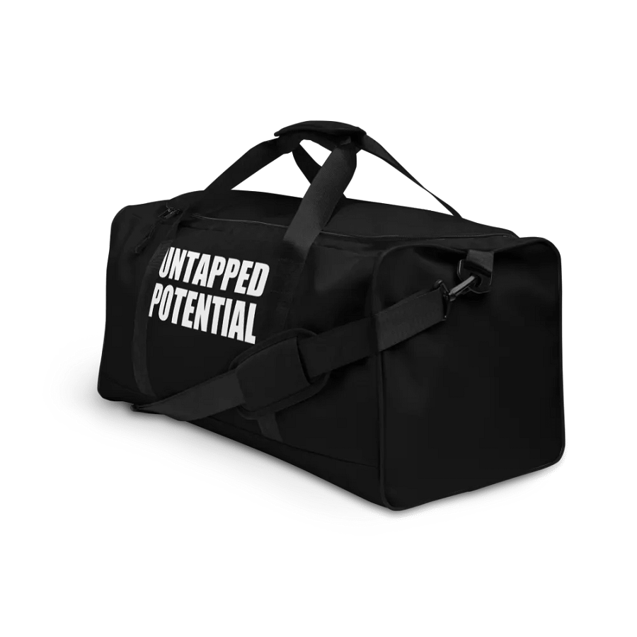 Untapped Potential Black Duffle Bag product image (3)