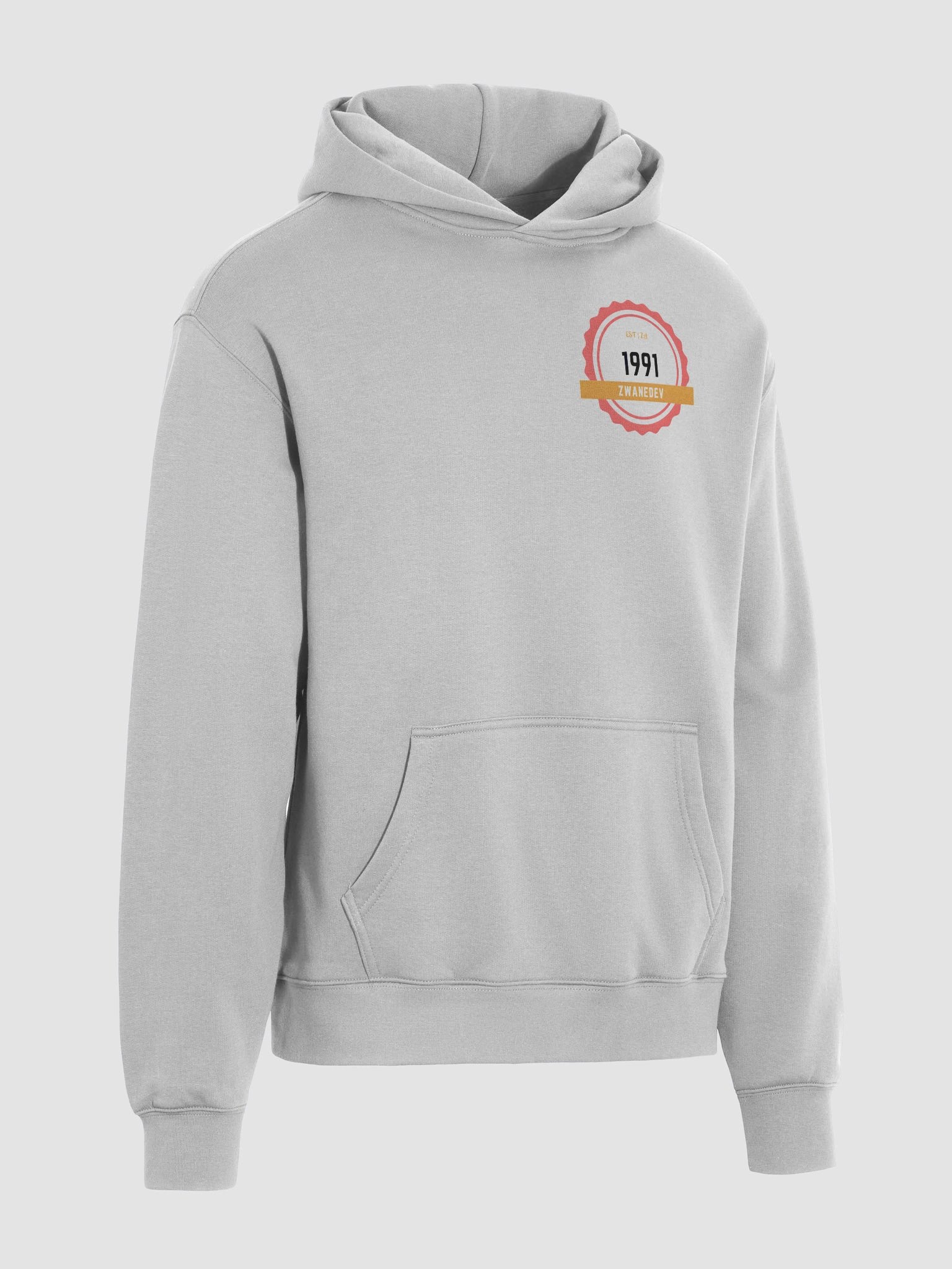 ZwaneDev | Gray Simple Hoodi Ξ product image (4)
