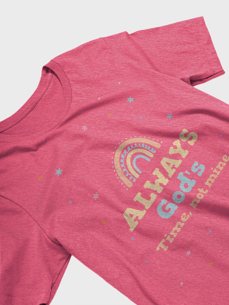 God's Timing Rainbow T-Shirt product image (24)
