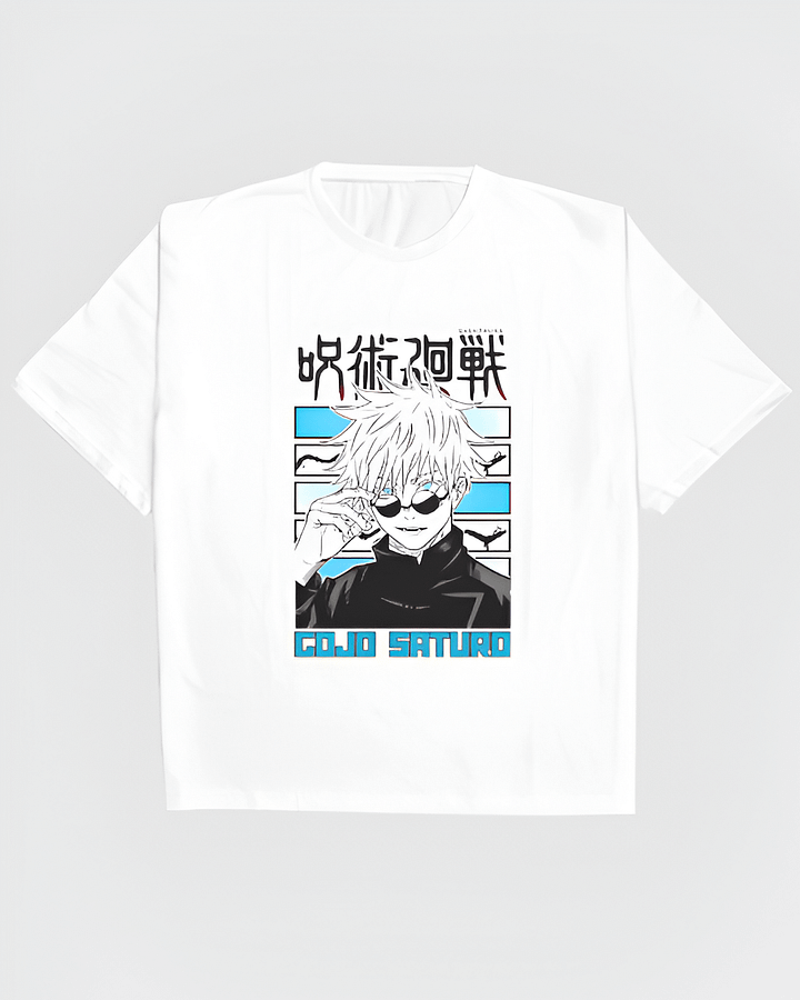 Gojo Satoru Rizz Drip Oversized Tee product image (1)