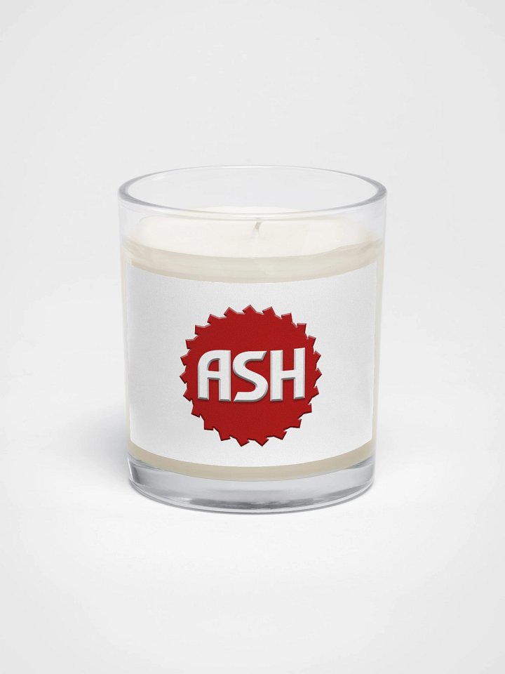 Candle with ASH Logo product image (1)