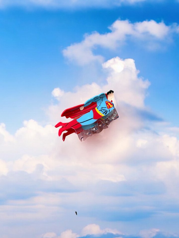 Superman Hair Claw PRE ORDER product image (1)