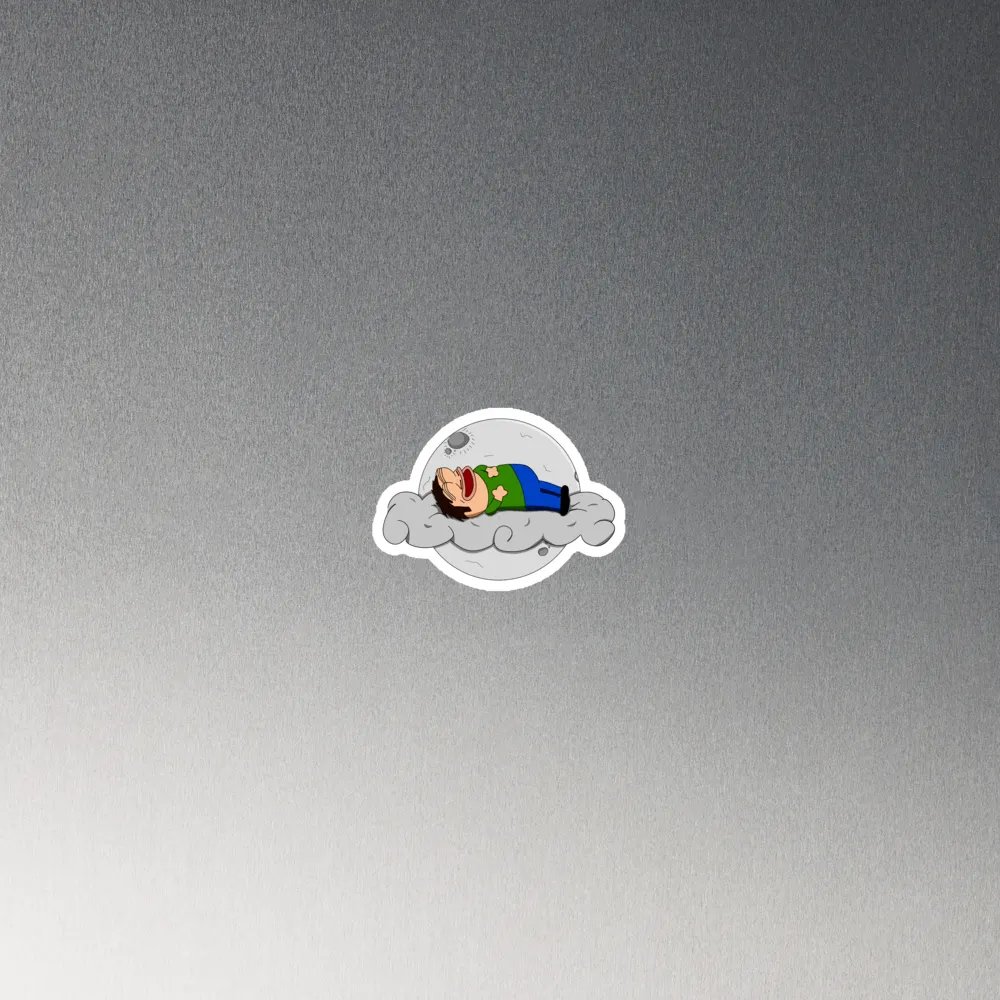 Mijo on Clouds Die-Cut Magnet product image (4)