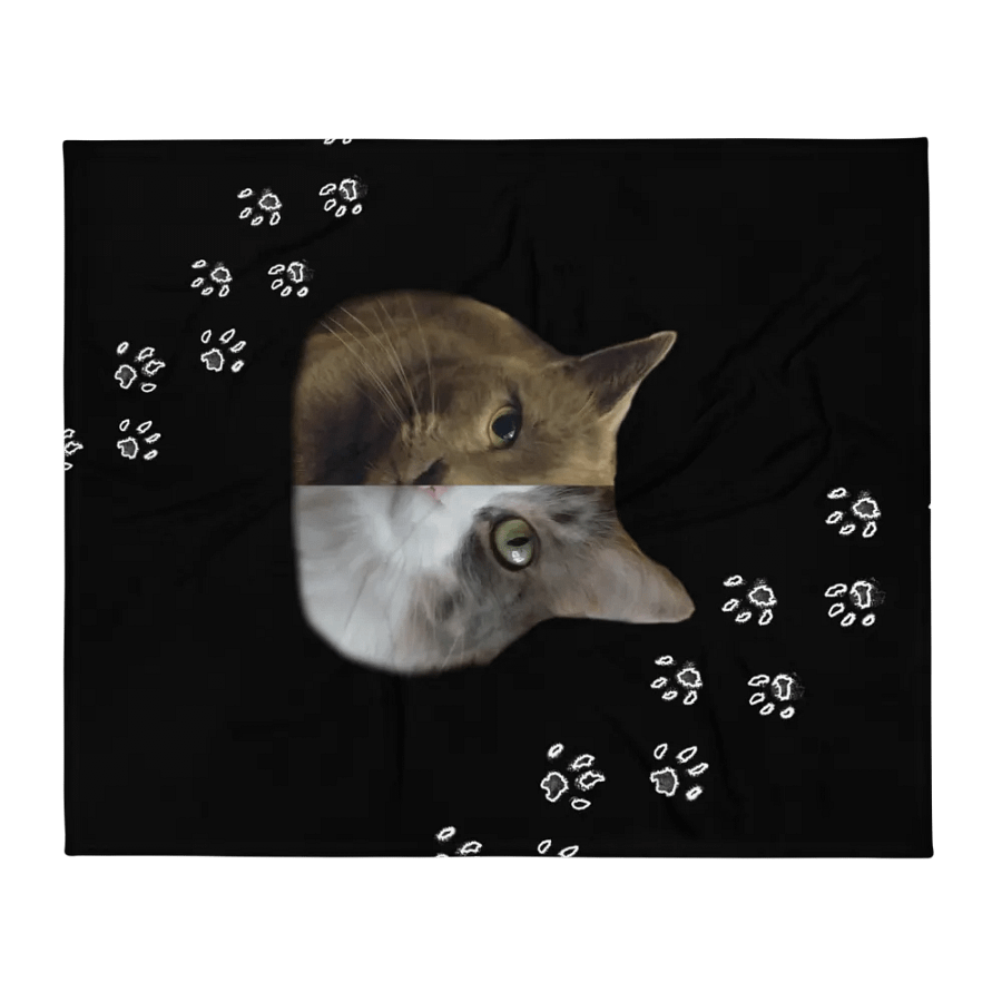 Domestic Purr Machines Throw (50″ × 60″) product image (1)