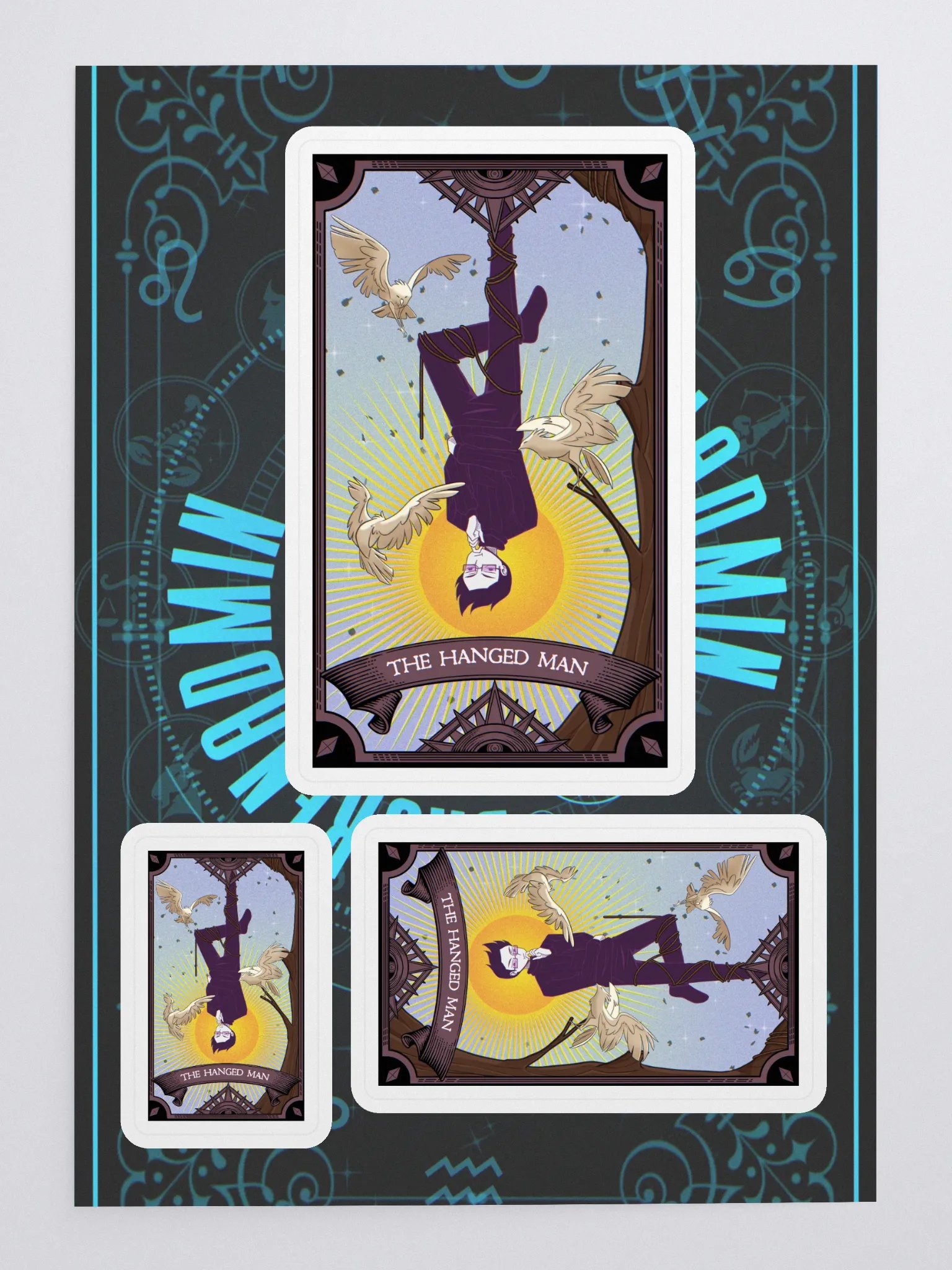 Hanged man Stickers product image (3)