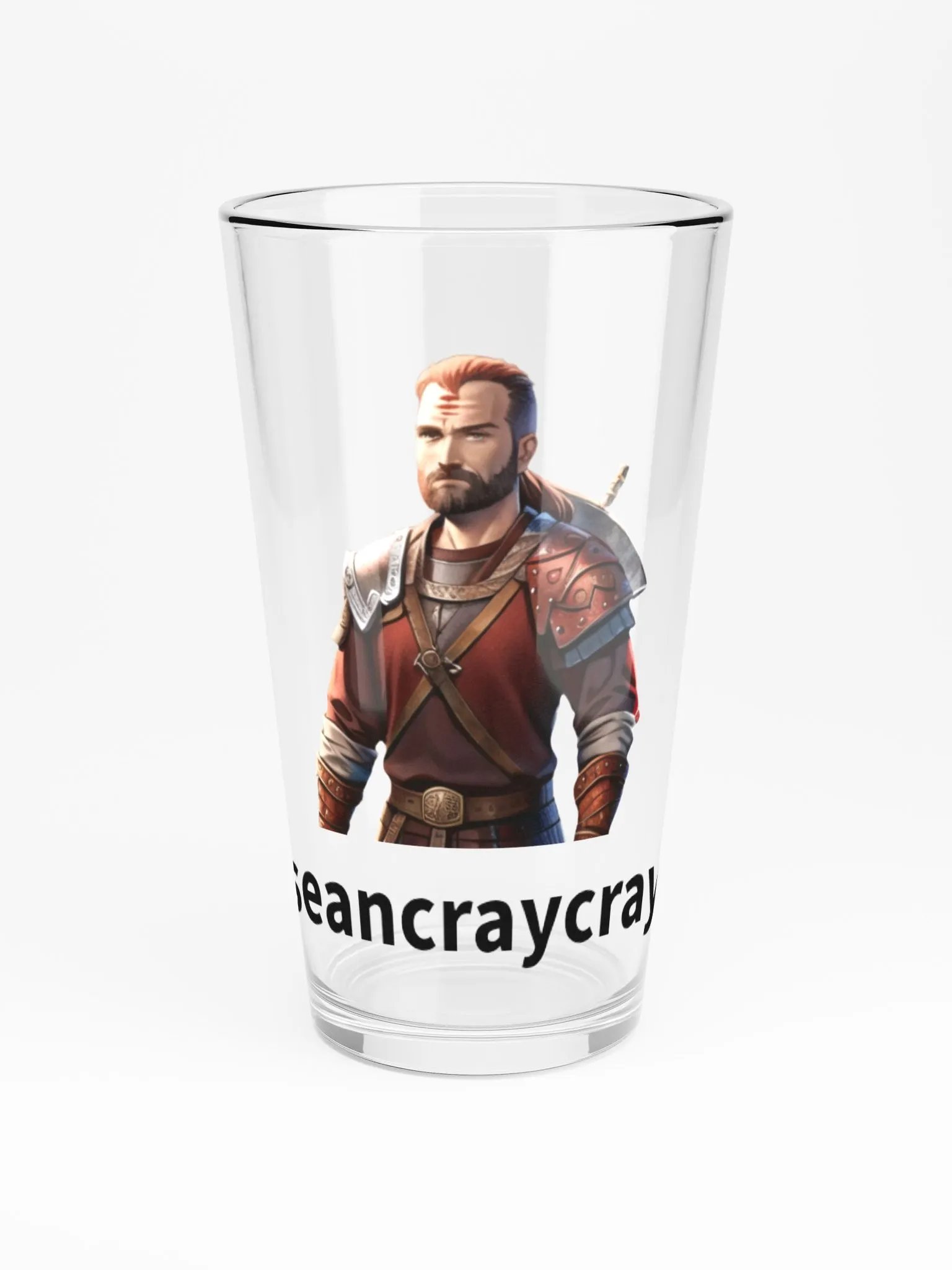 Seancraycray 16oz glass product image (3)