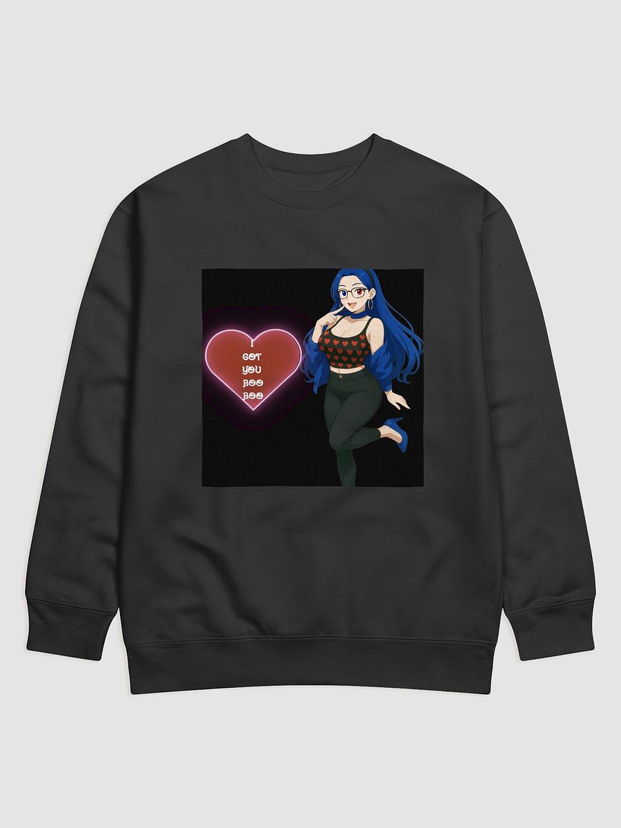 Neon Heart Anime Sweatshirt product image (1)