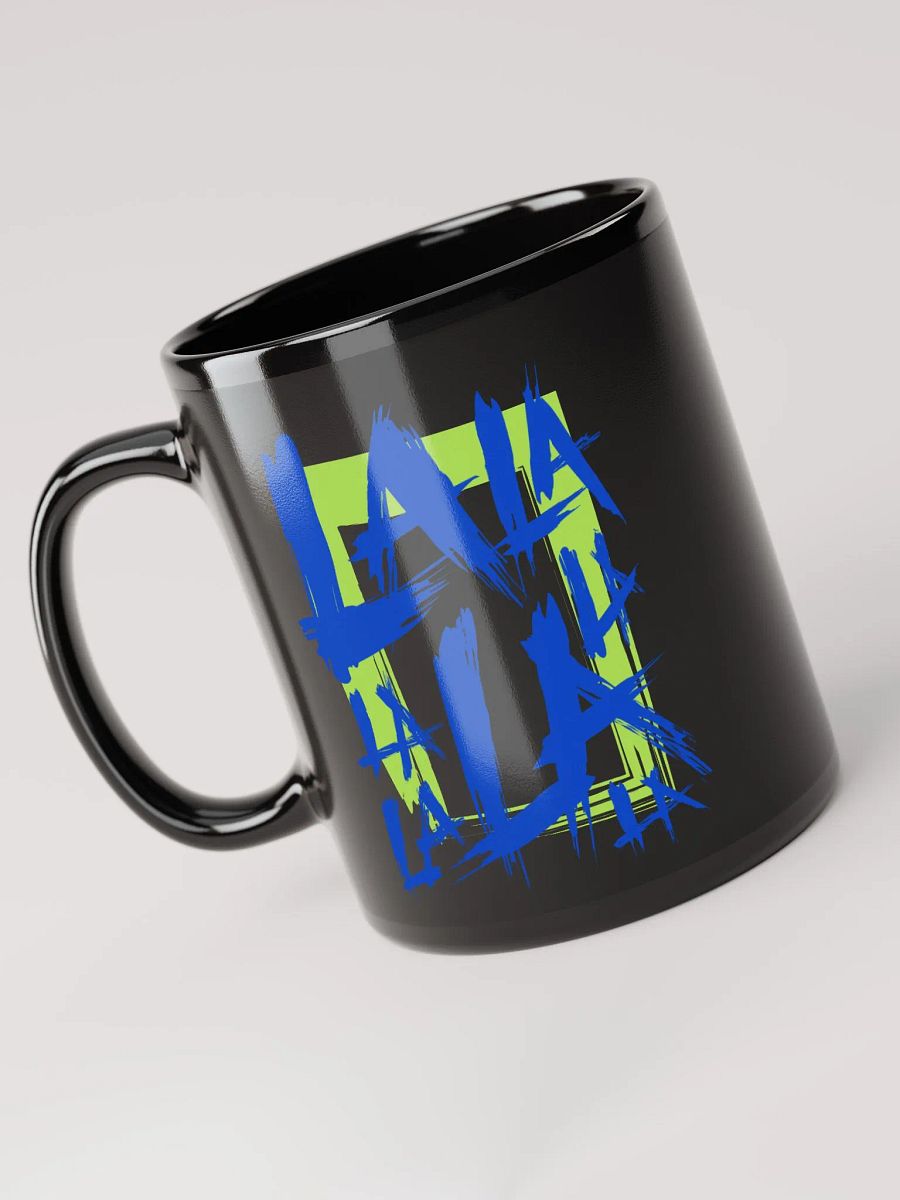 La La La Mug (Black) product image (6)