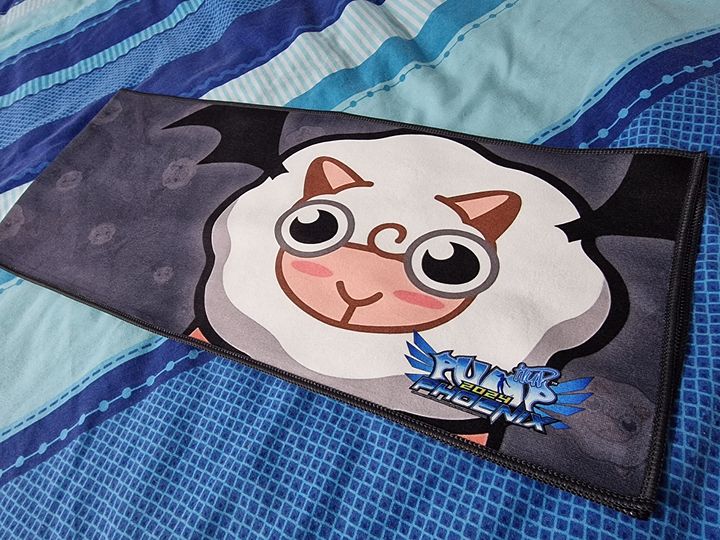 Pump It Up Dignity Sweat Towel - Diggy Sheep Dance Machine Music Rhythm Game product image (1)