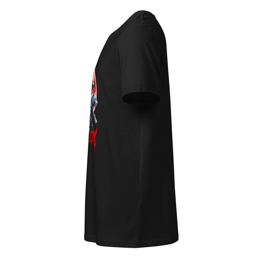 Feral Cry Red Moon Wolves Unisex Tee product image (7)