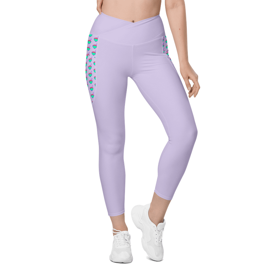 Noodle Crew Leggings! w/ Pockets! (Purple) product image (1)