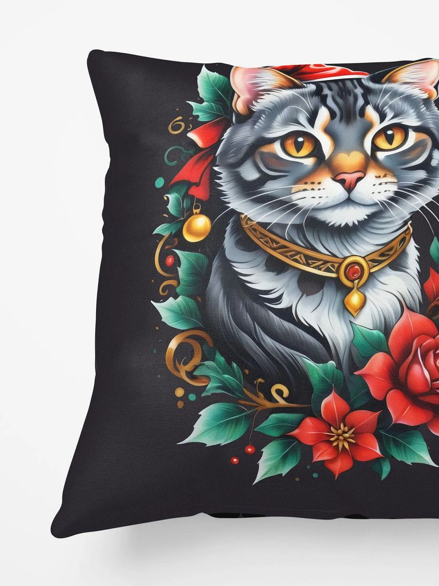 Christmas Kitty & Holiday Charm Pillow product image (5)