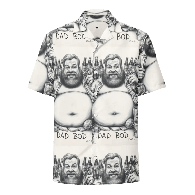 Dad Bod Delight Hawaiian Shirt