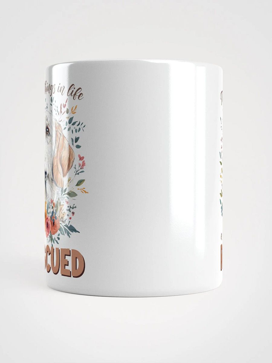 The Best Are Rescued White Glossy Mug product image (5)