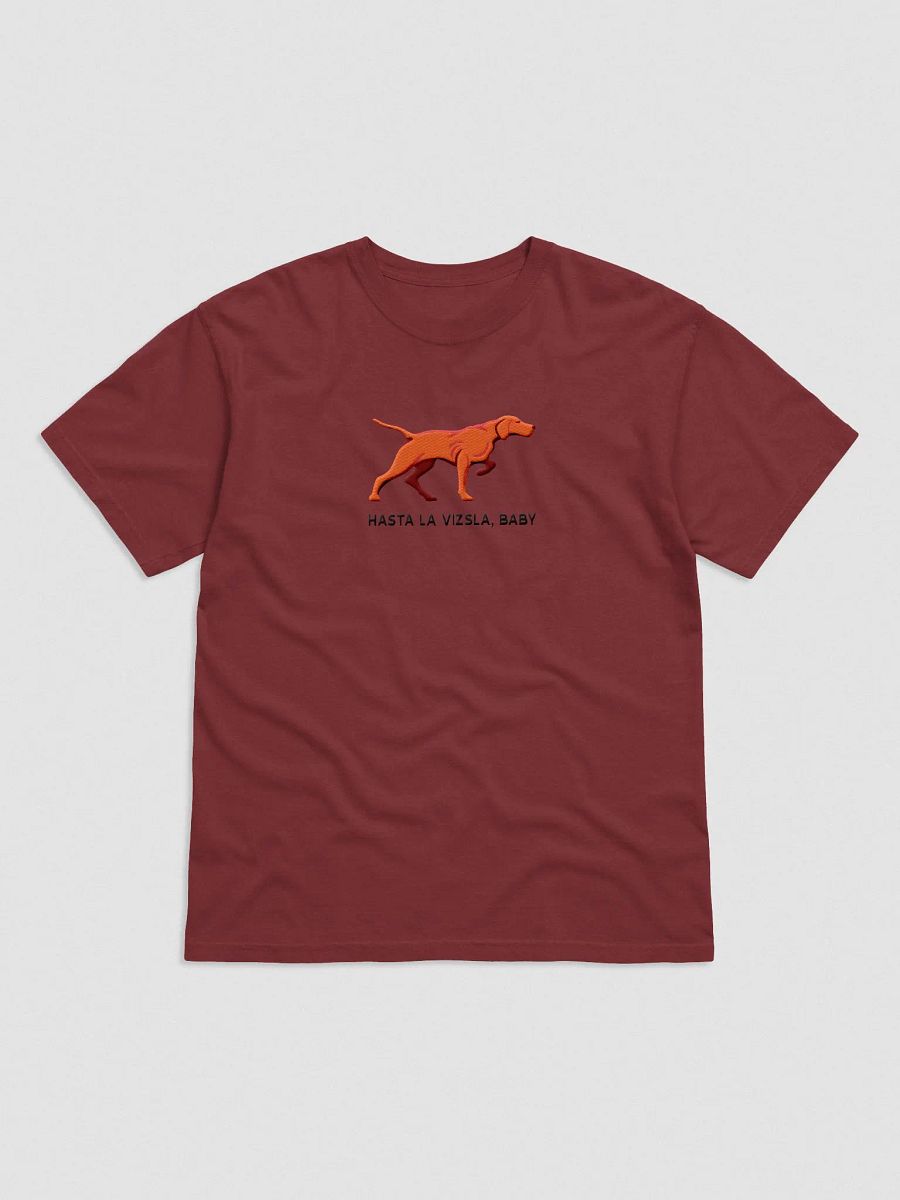 Hasta La Vizsla, Baby T-Shirt(Embroidered) of a Vizsla product image (4)