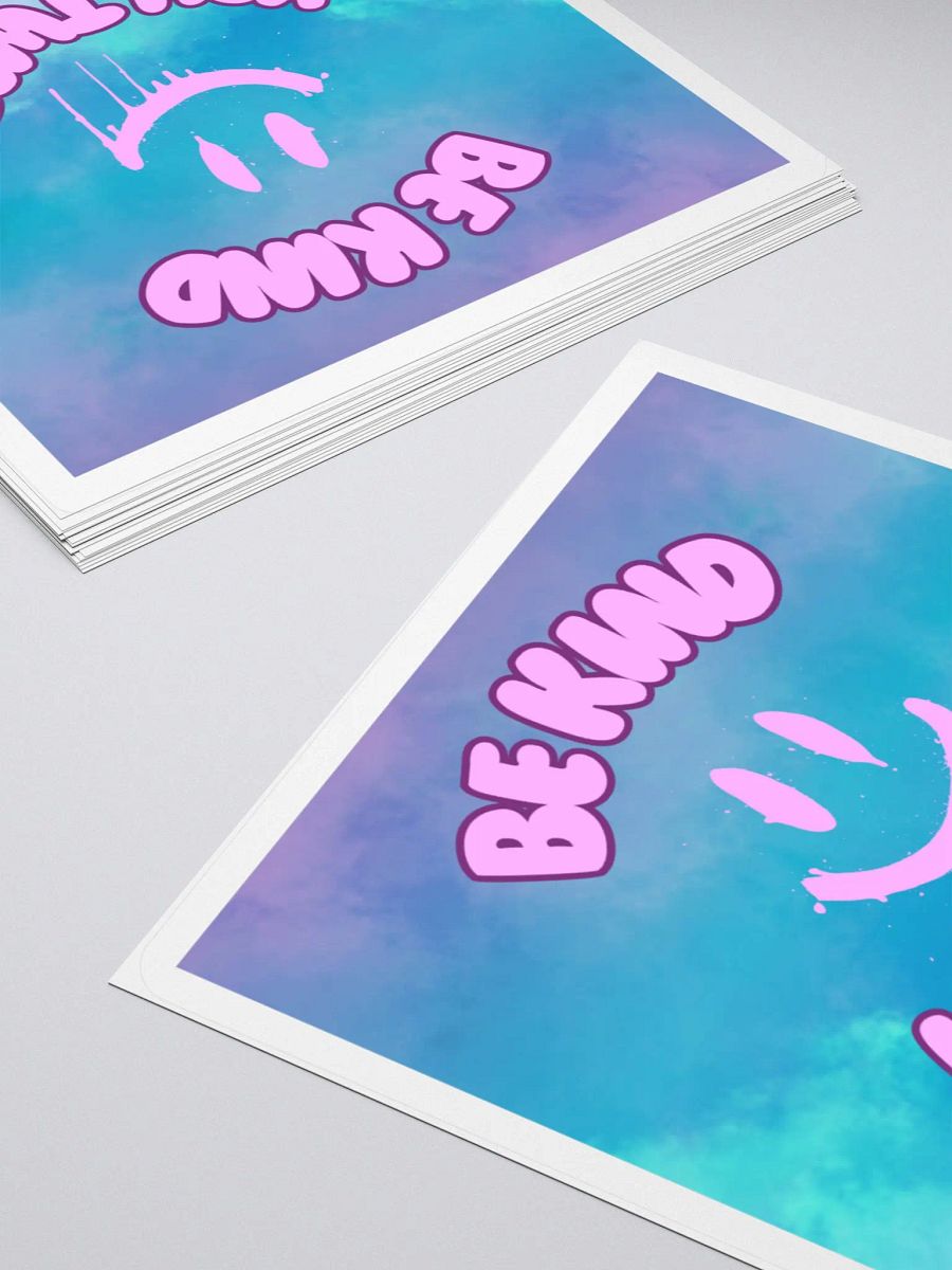Be Kind Cut Stickers product image (10)