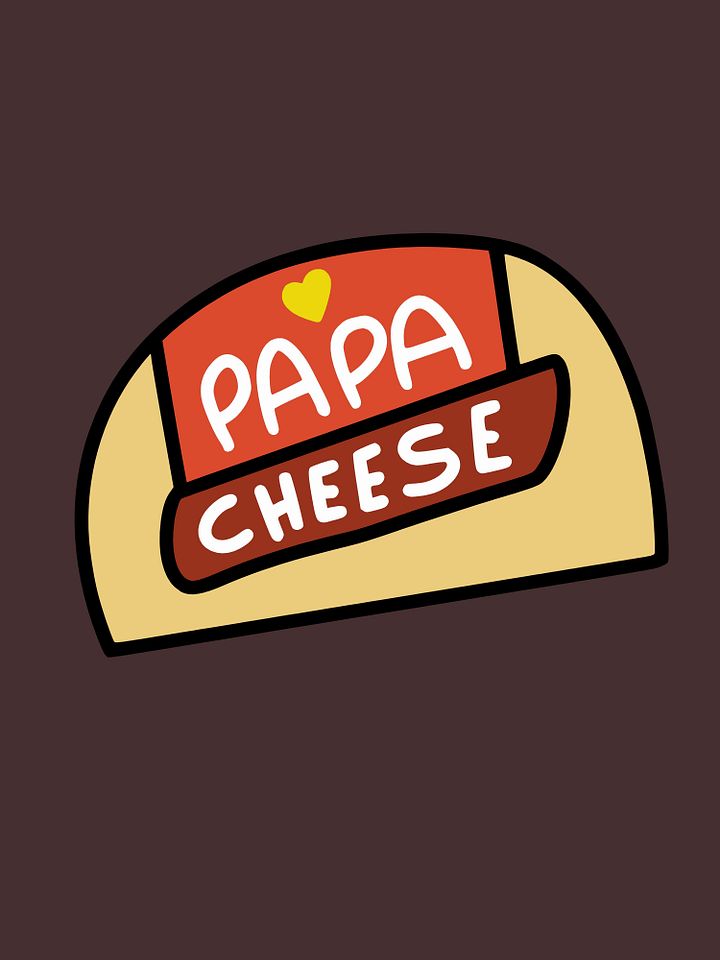 Papa Cheese Camiseta Unisex product image (1)