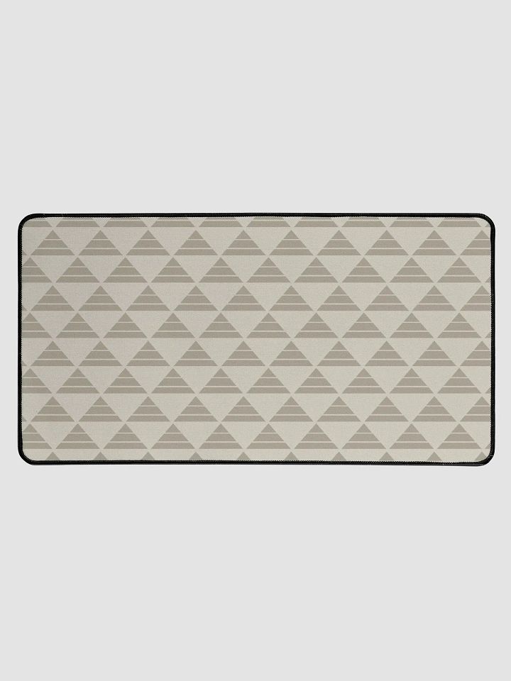 Desk Mat - Japanese Beige Uroko Pattern product image (1)