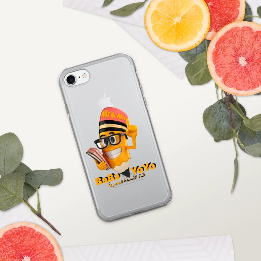 iPhone clear printed case product image (12)