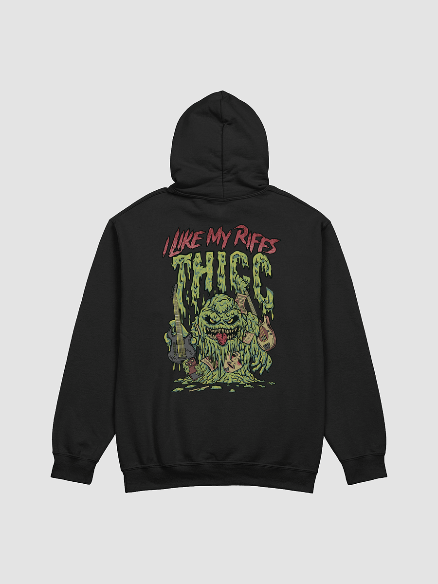 I Like My Riffs THICC – Monster Hoodie (front & back print) product image (2)