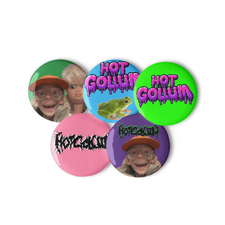hot gollum buttons product image (3)