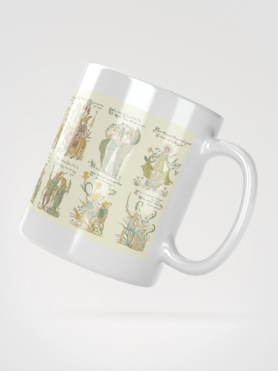 Flora’s Feast Botanical Mug – Plate 16 (1902) Reimagined by Dr. Mac product image (6)
