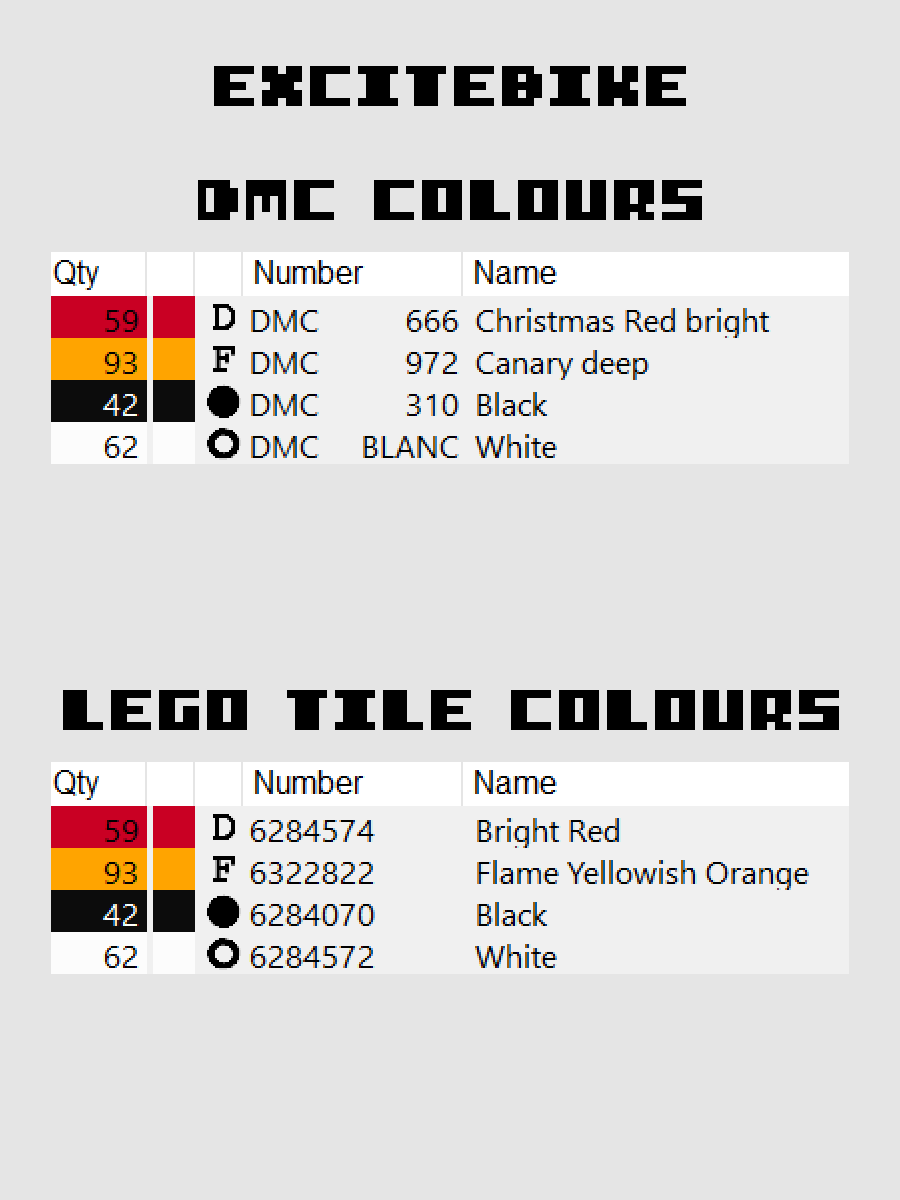 Excitebike Pixel Art product image (4)