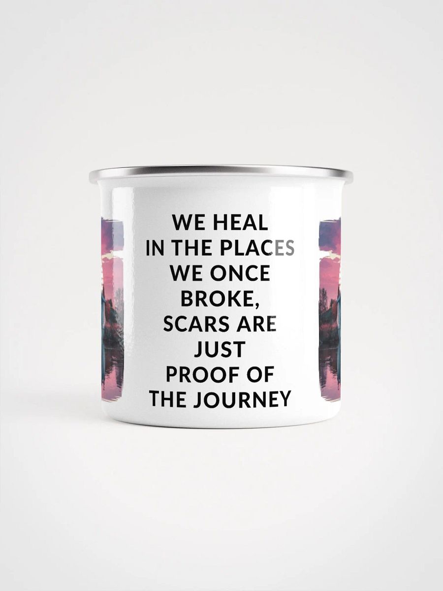 Sunset Bridge Enamel Mug product image (2)