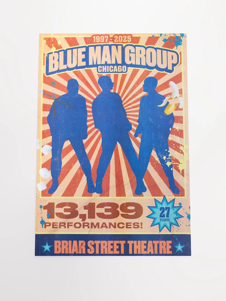 Briar Street Theatre Celebrating 27 Years 1997-2025 12x18 Art Print product image (1)