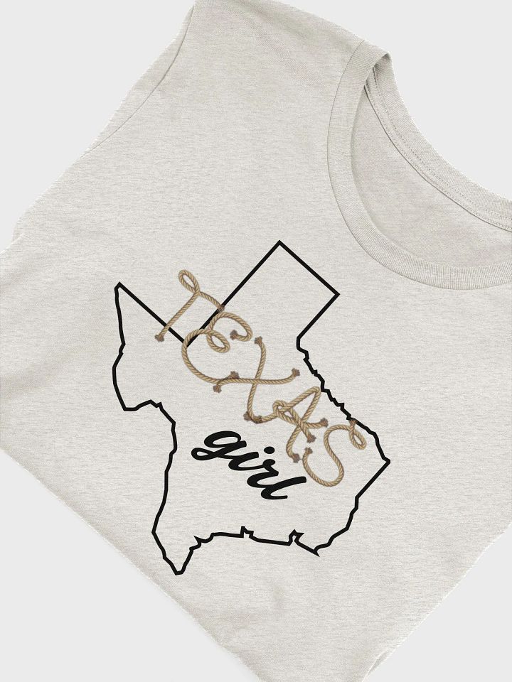 TEXAS GIRL Rope Font Shirt 3 product image (1)
