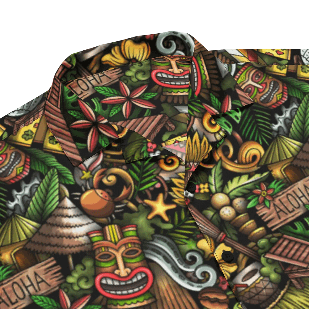 Tiki Aloha Hawaiian Shirt product image (2)