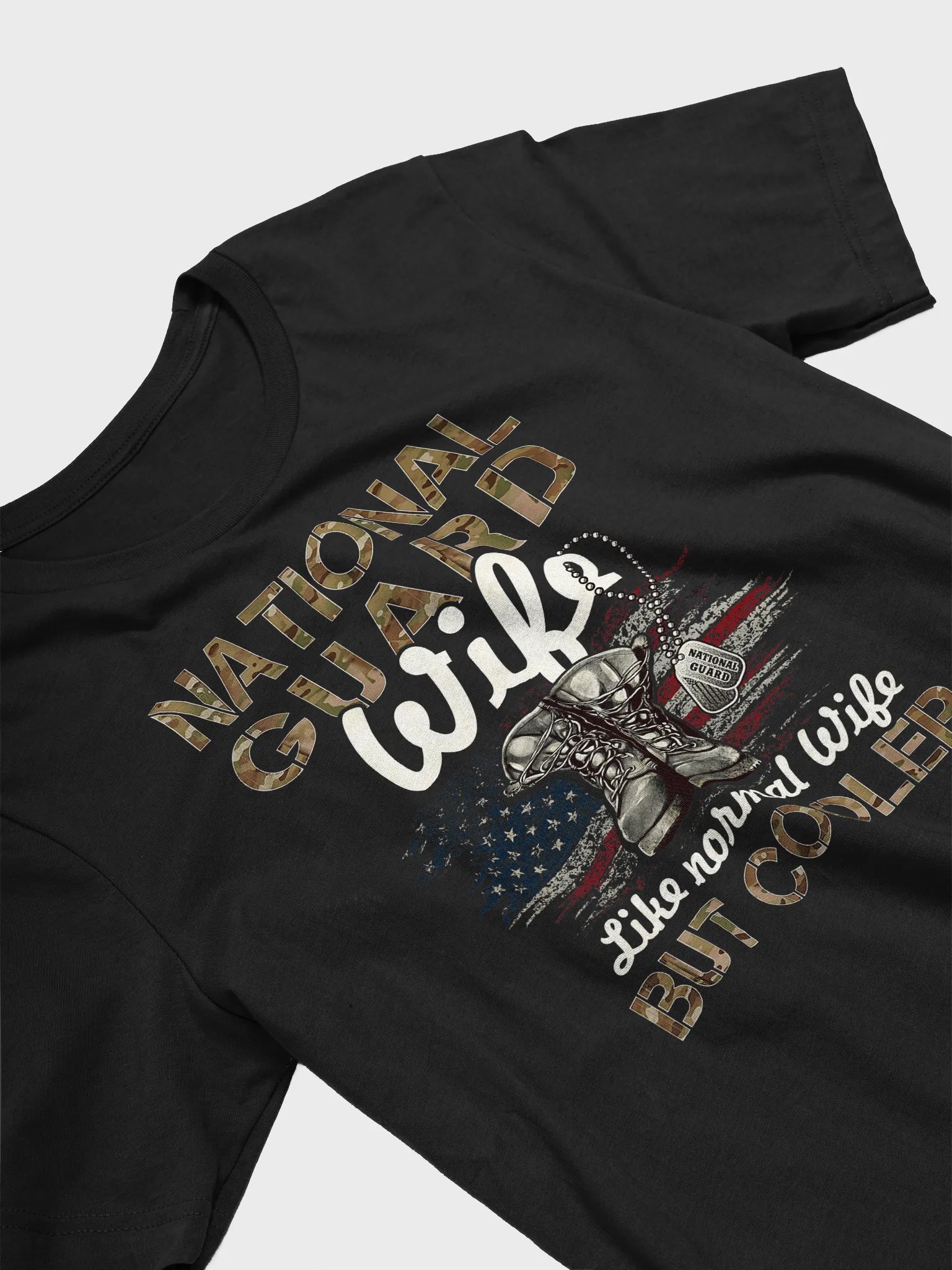 National Guard Wife - Adult T-Shirt product image (3)
