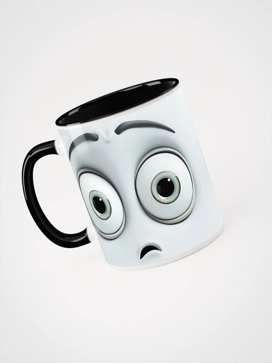 Surprised/Worried Expression Mug: Start Your Day with a Twist! product image (5)