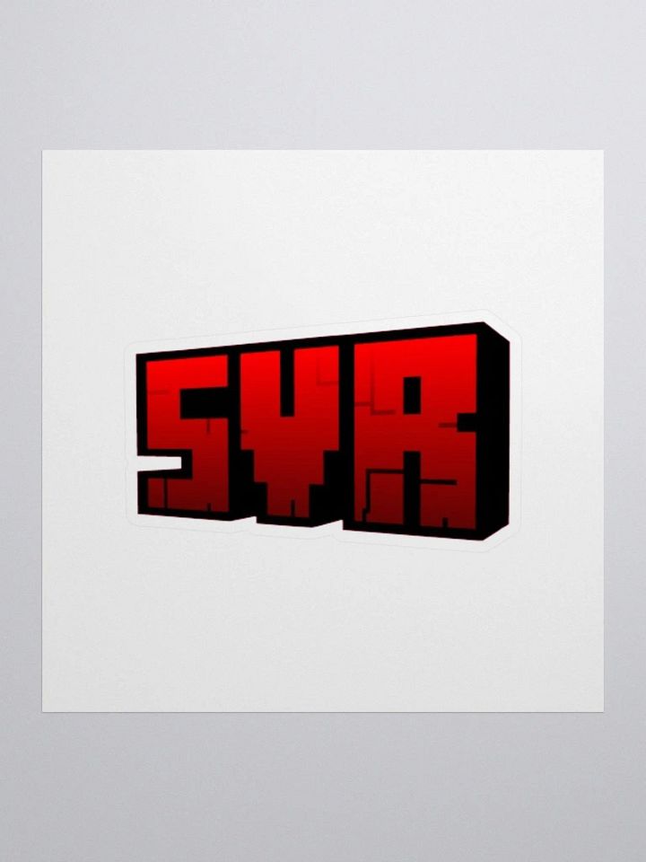 SVR Logo Sticker product image (1)