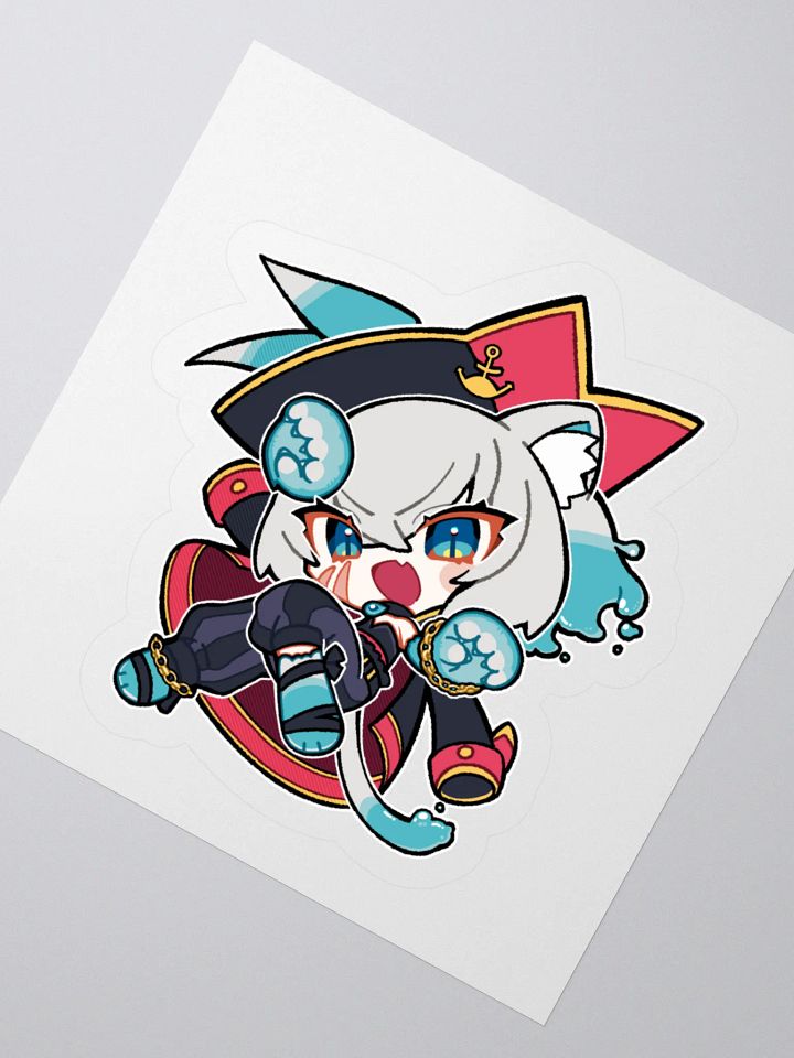 Captain Dandyfloss Cute Sticker product image (5)