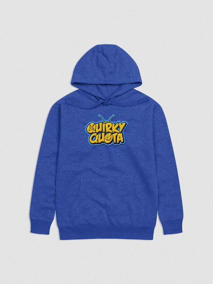 Quirky Quota Embroidered Golden Edition Hoodie product image (1)