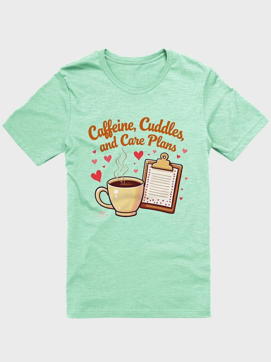Caffeine & Cuddles Heart T-Shirt product image (9)