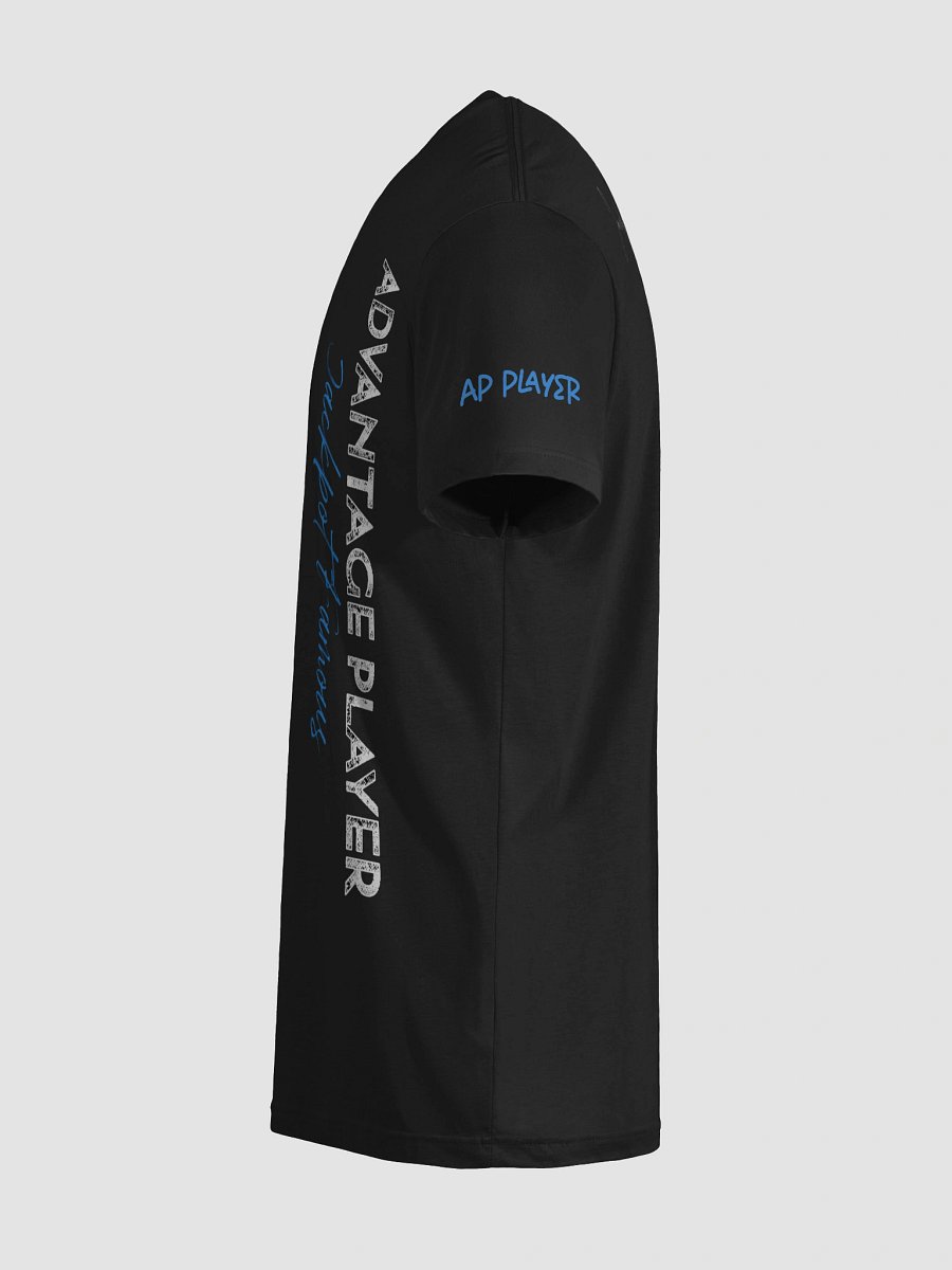 "Advantage Player" Vertical Tee – Jackpot Famous Official Black Edition product image (12)