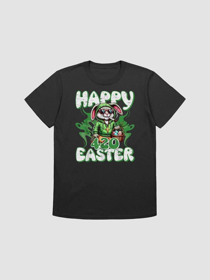 Happy 420 Easter Funny Smoking Easter Bunny Men Women product image (2)