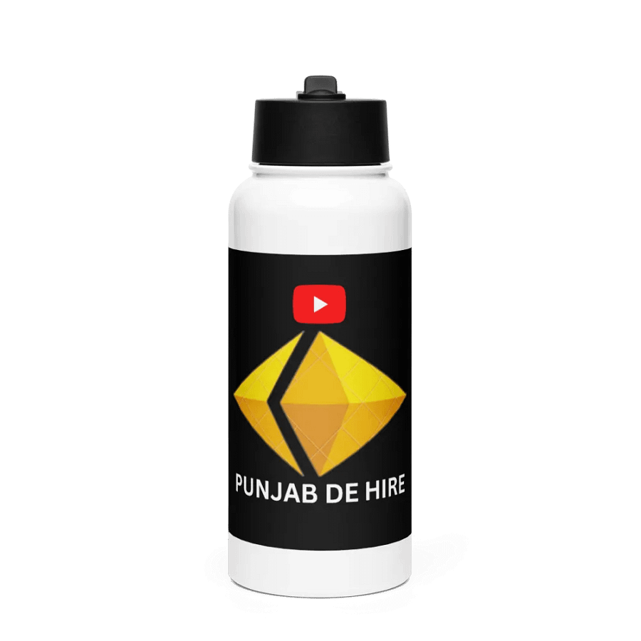 Stainless Steel Water Bottle with a Straw Lid product image (1)