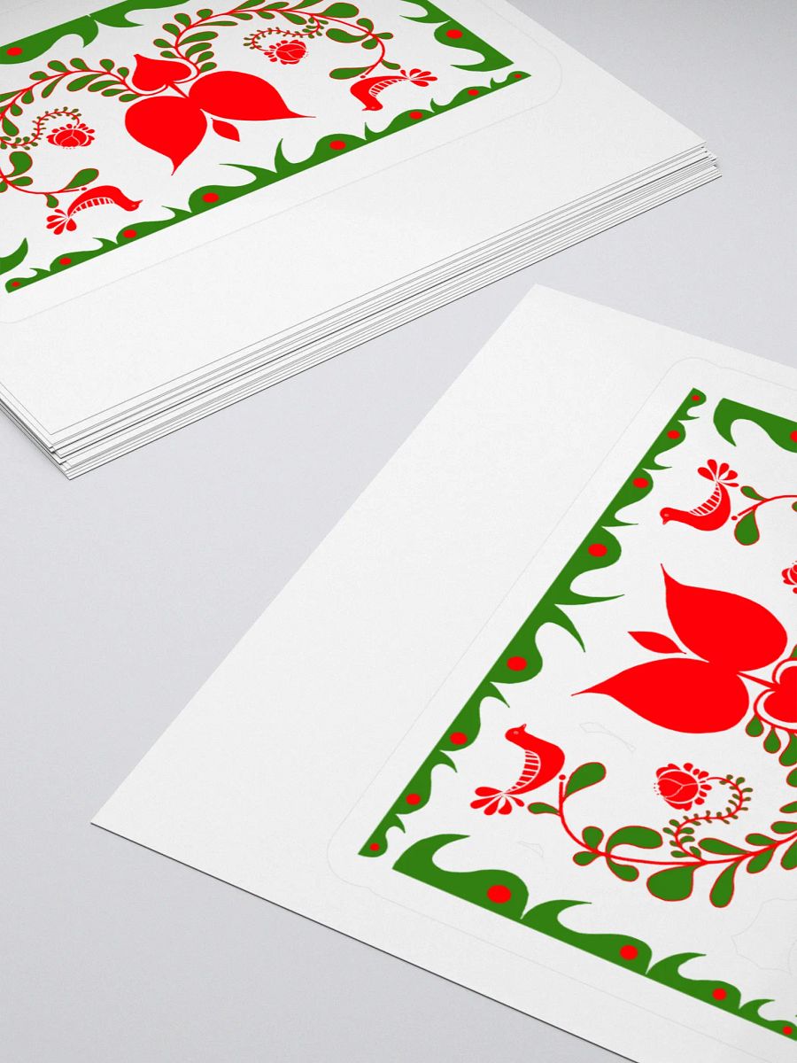 Hungarian Garden Kiss Cut Stickers product image (13)