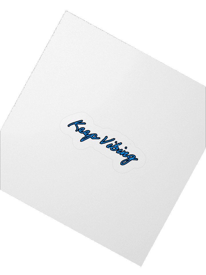 Keep Vibing Sticker product image (2)