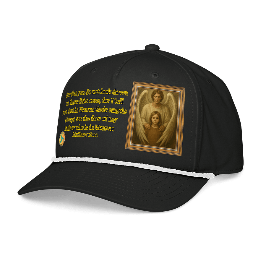 Angels Watch Over Them (Female) Richardson Five-Panel Classic Rope Cap product image (3)