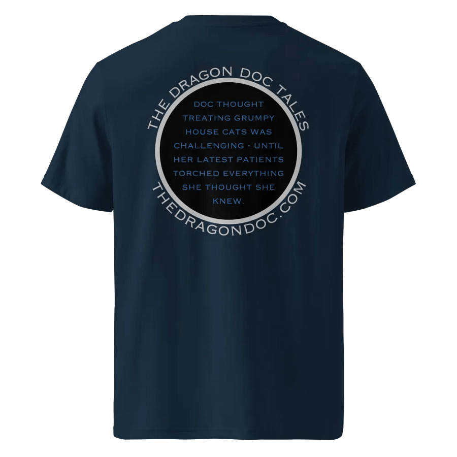 Dragon Doc 100% Organic Cotton T-Shirt (Navy): Because Saving the Planet Never Looked So Good product image (4)