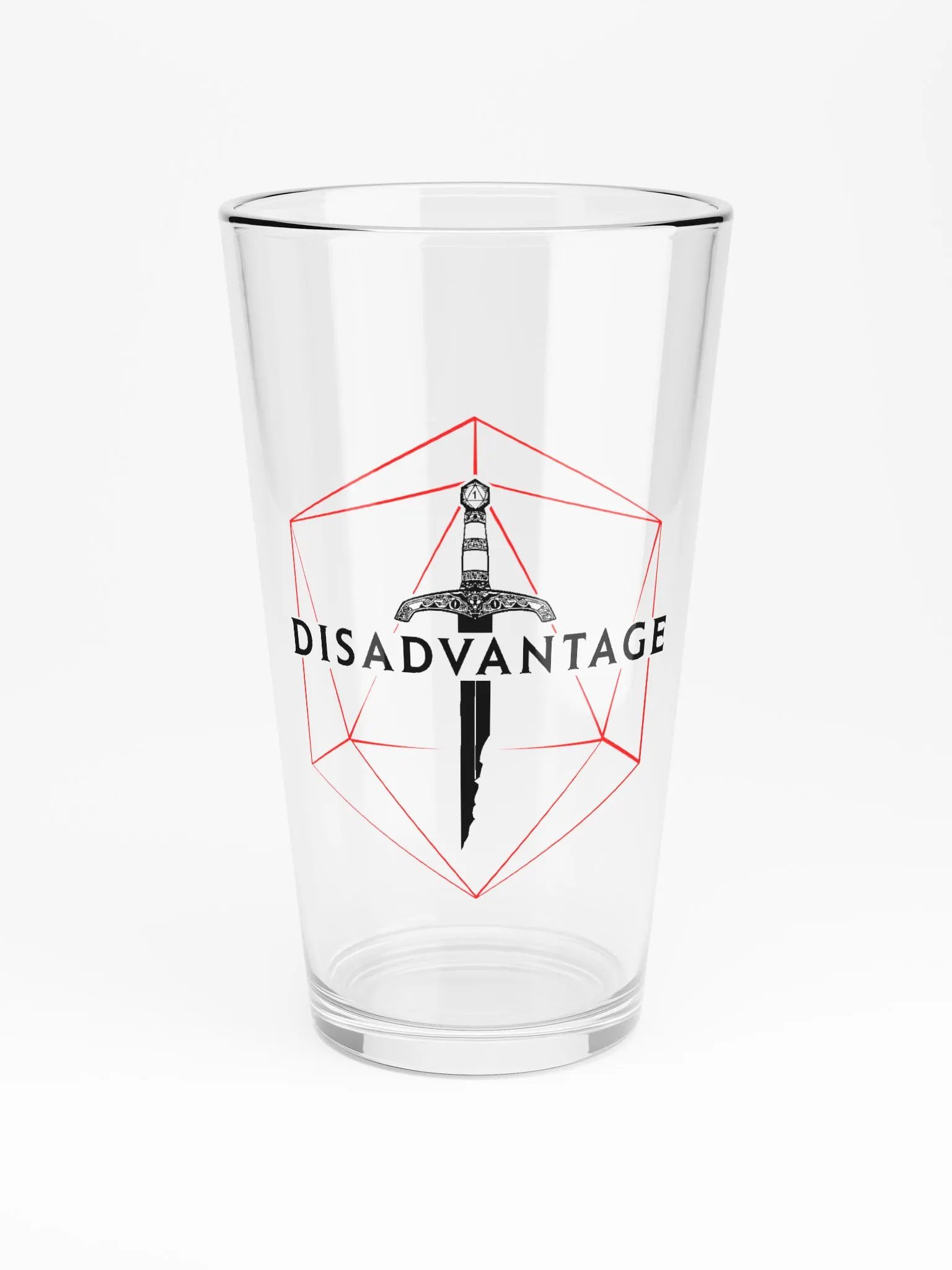 Disadvantage Pint Glass product image (3)
